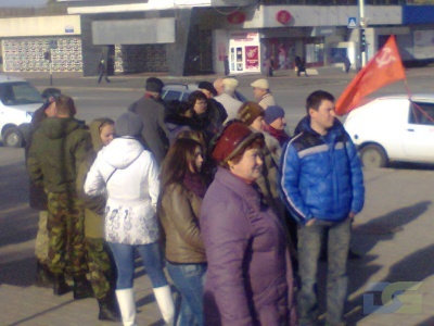 7 ноября в Луганске-9